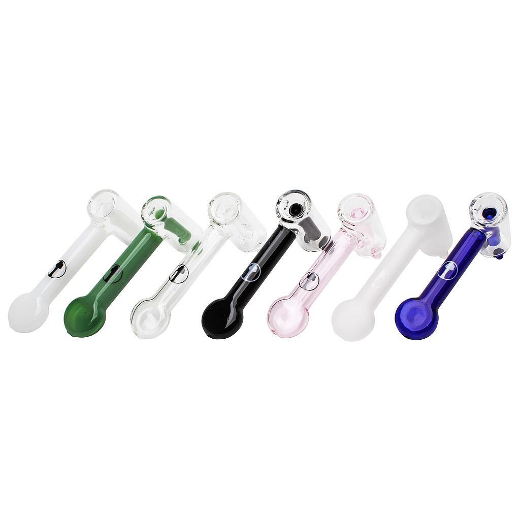 Tree Glass | 4.5" Thin Showerhead Hammer Glass Bubbler Main image