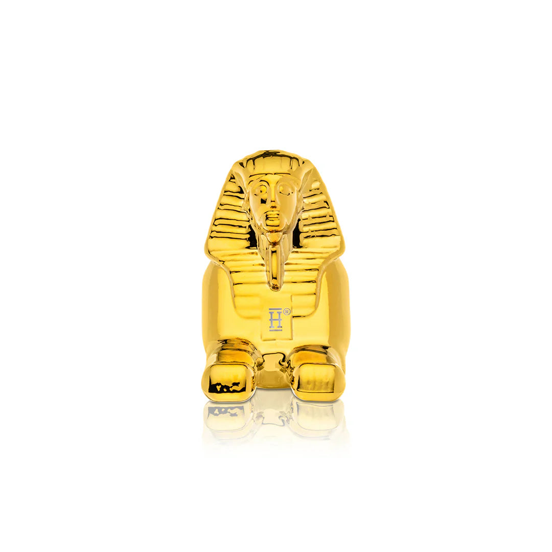 Hemper | 5" Ancient Egypt Hand Pipe – Sphinx Gold Edition [PP6062] Secondary image