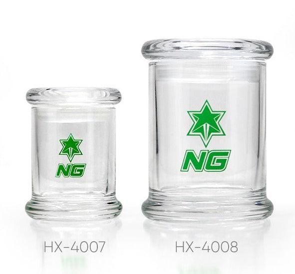 NG - Airtight Cylinder Glass Jar Main image