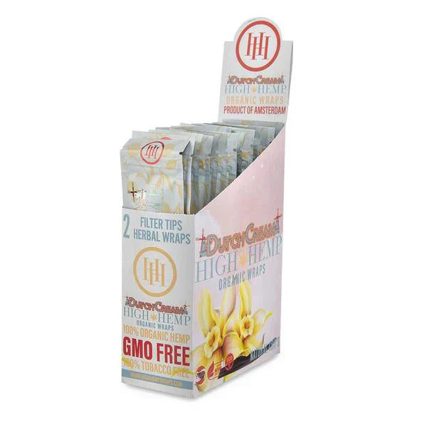 High Hemp | Organic Wraps Wraps – 2 Count (25 Packs / Box). Main image