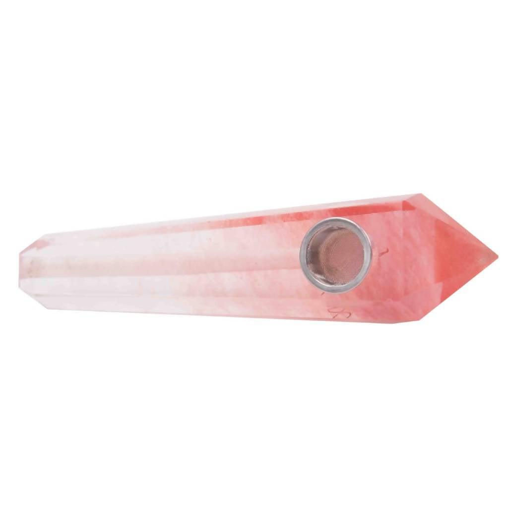 QUARTZ PIPE | RED MELTING STONE Secondary image