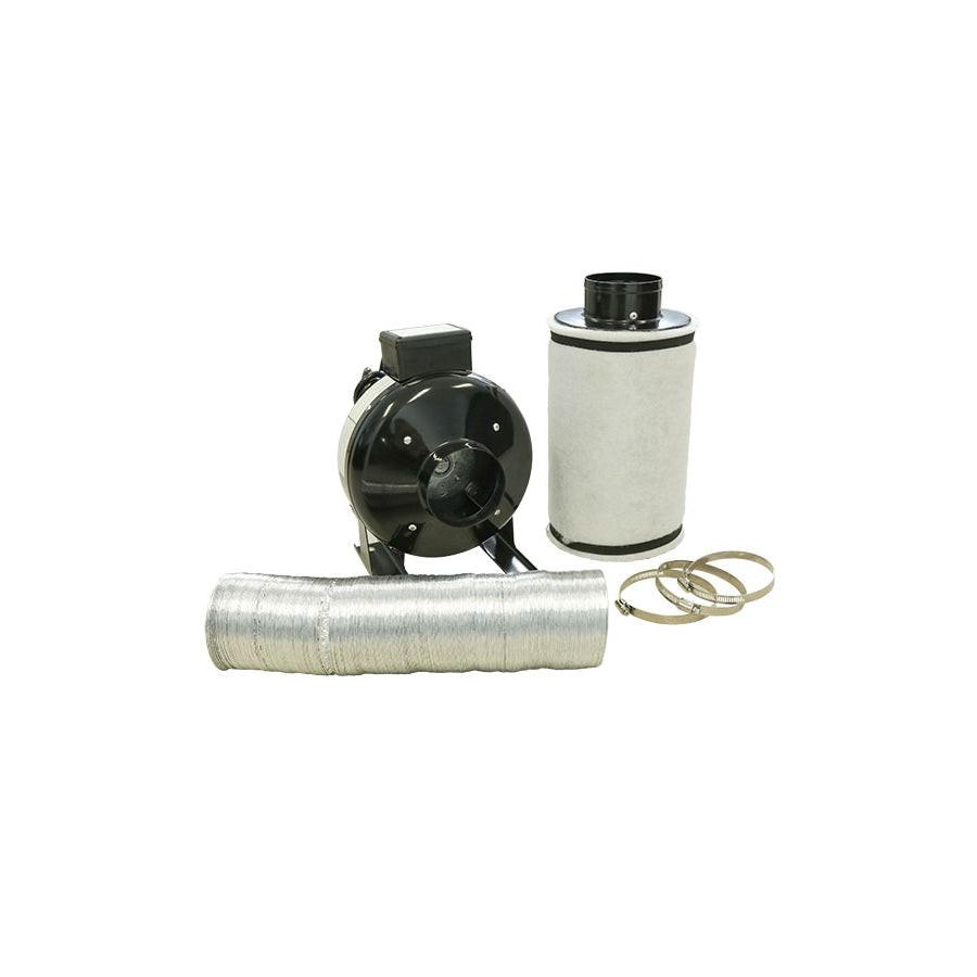 Inline Duct Fan & Carbon Filter Combo | Inline Duct Fan with Virgin Charcoal Carbon Filter Combo Main image