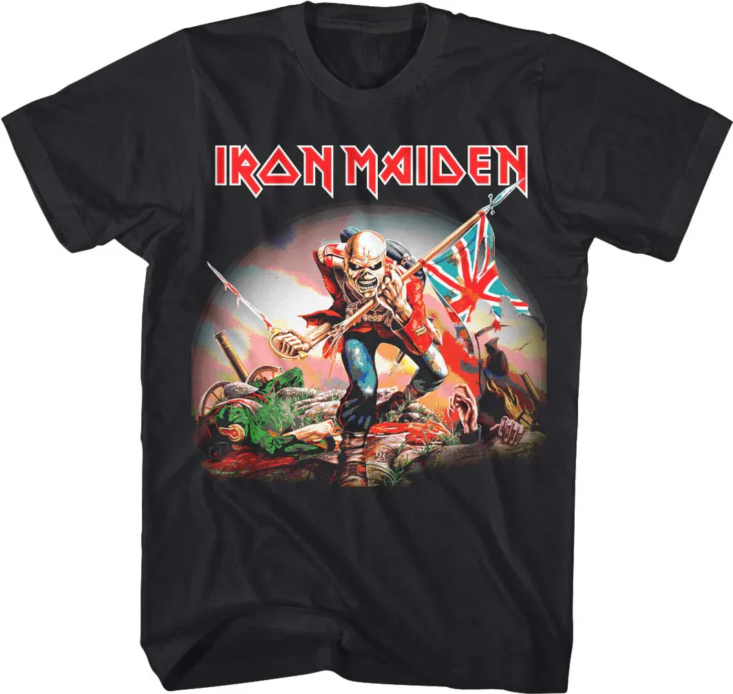 Iron Maiden | "The Trooper" Men's T-Shirt Black - Officially Licensed Main image