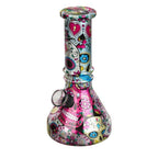 6″ Vivid Vault Beaker Mini Glass Bong – [JBLMIN-08-5]