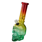 8″ Skull Glass Bong [JBLX-11-2]