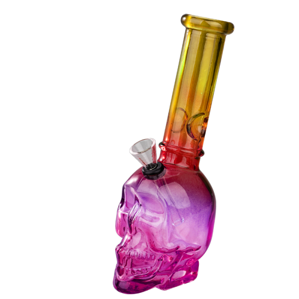 8″ Skull Glass Bong [JBLX-11-2] Secondary image