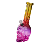8″ Skull Glass Bong [JBLX-11-2]