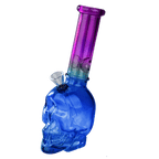 8″ Skull Glass Bong [JBLX-11-2]