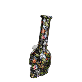8″ Skull Printing Glass Bong [JBLX-11-3] Main image