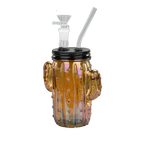 TOPPUFF® | 5″ Cactus Glass Bong – Surface Plating Colors [JTOP01.1004]