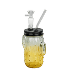 TOPPUFF® | 5″ Cactus Glass Bong – Surface Plating Colors [JTOP01.1004]