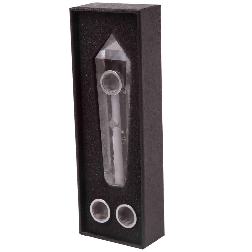 QUARTZ PIPE | CLEAR