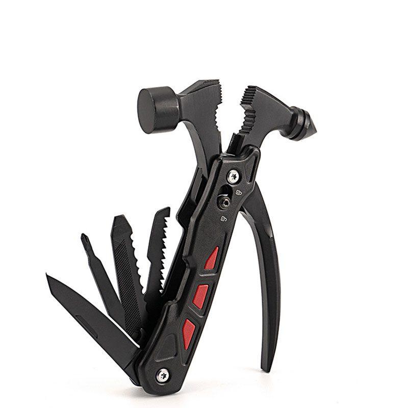 Multi Functional Portable Emergency Hammer Tool Stainless Steel Aluminum [KA-69] Main image