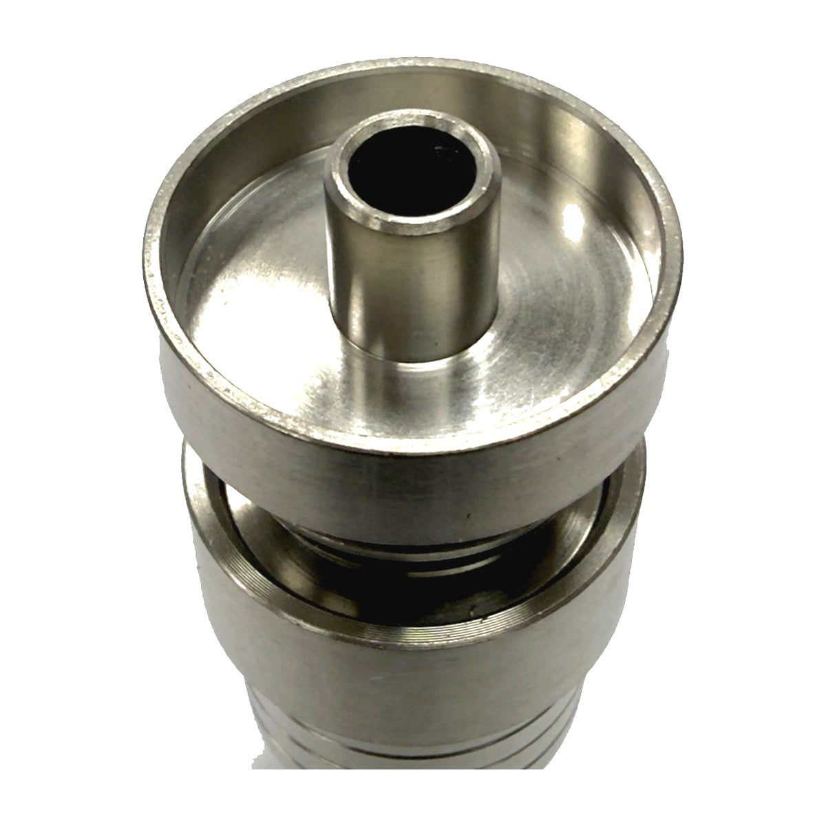 4 In 1 Domeless Spiral Titanium Nail with Male and Female joint Secondary image