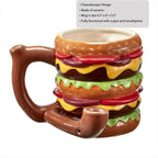 Cheeseburger pipe mug from gifts by Fashioncraft®