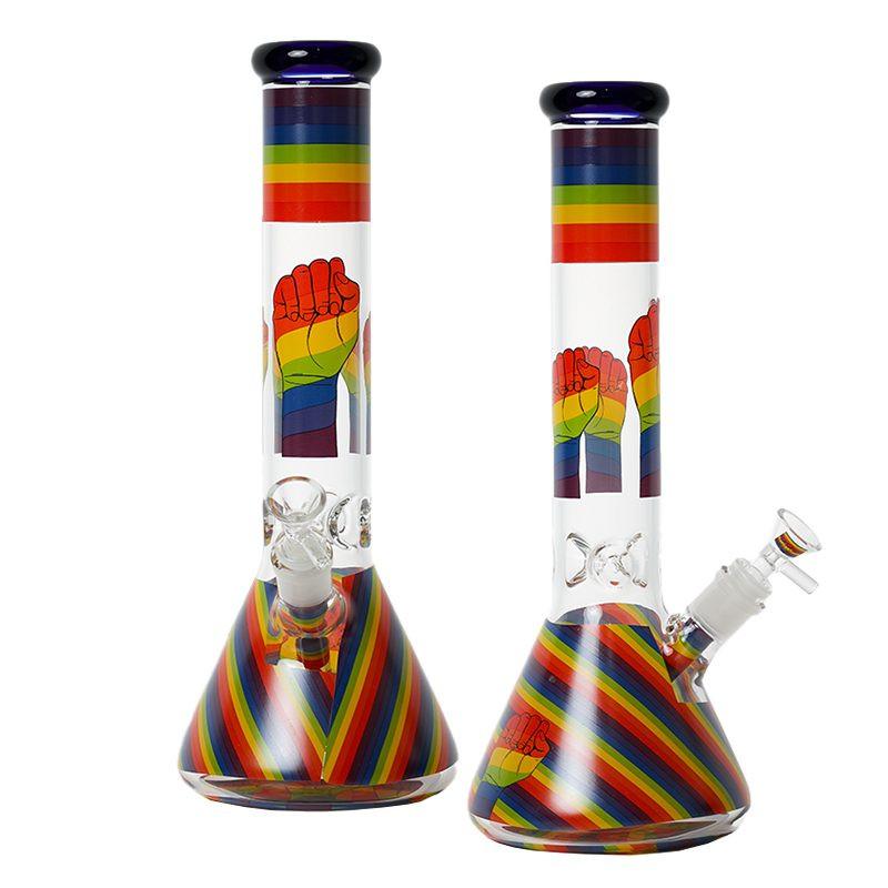 14″ 5MM Glass Beaker Bong – (LGBTQ-00x) Secondary image