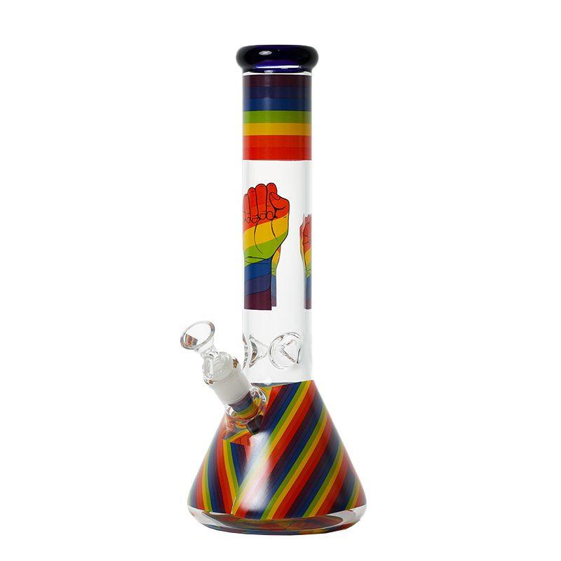 14″ 5MM Glass Beaker Bong – (LGBTQ-00x)