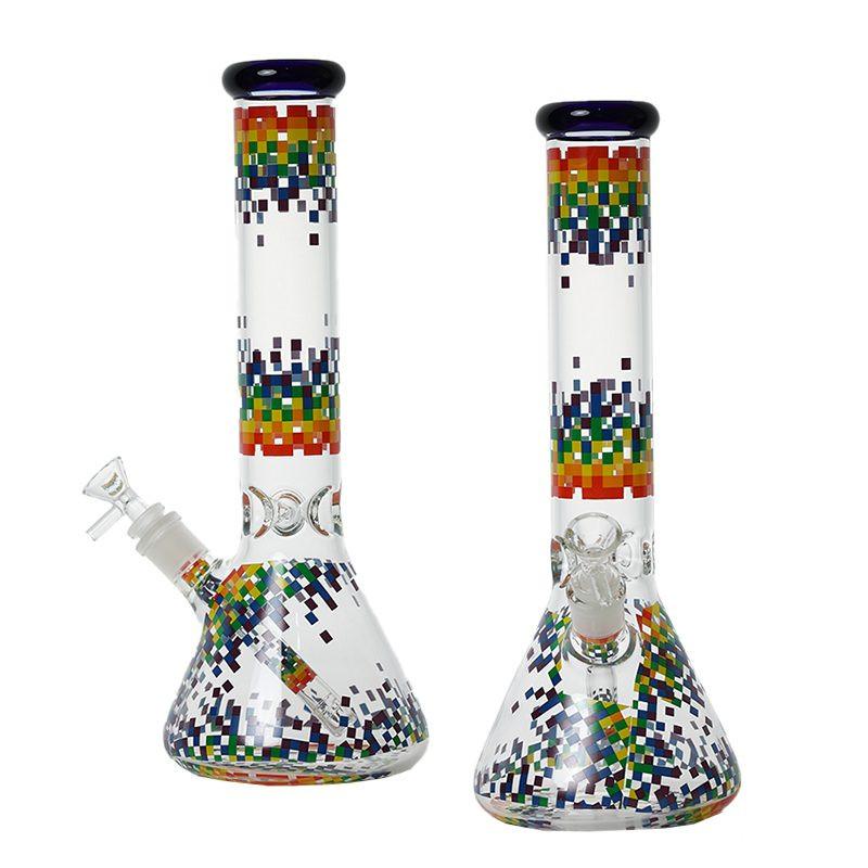 14″ 5MM Glass Beaker Bong – (LGBTQ-00x)