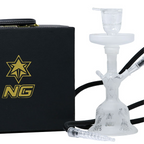 NG-13 inch Sandblasted Hookah Set [TD-2]