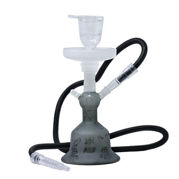 NG-13 inch Sandblasted Hookah Set [TD-2]