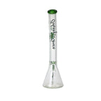 Johnny Green | 20″ 9mm Beaker Bent Neck with Grid Percolator Slide – Green (MJG-009)