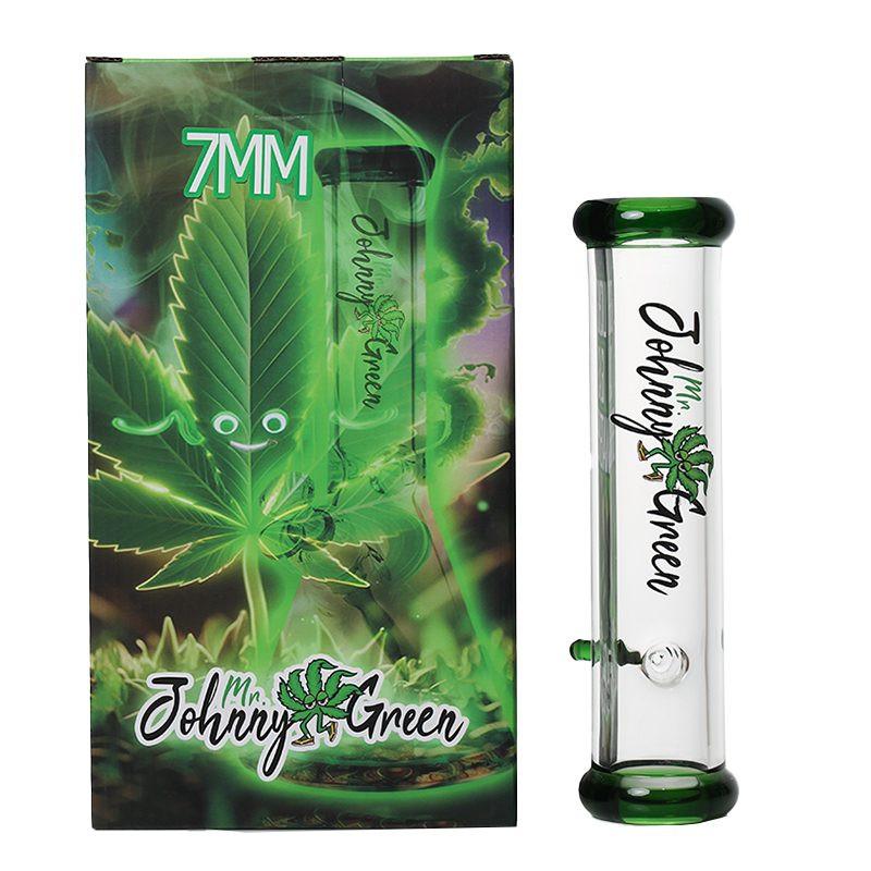 Johnny Green | 10″ 7mm Steamroller Glass – Green (MJG-016) Secondary image