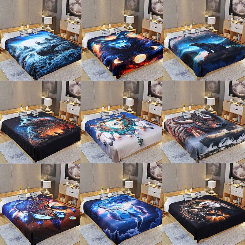Digital Printed Single layer 2ply Licensed Fleece Blanket [Combo-C] Main image