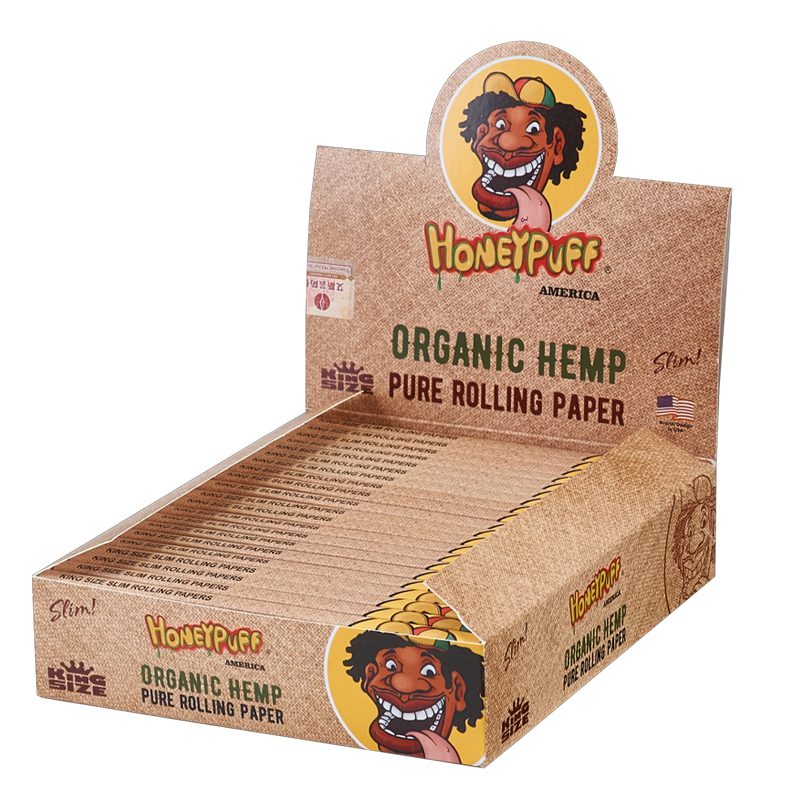 Honey Puff | Rolling Paper King Size – Organic Hemp [P1180-03] - 25 packs Main image