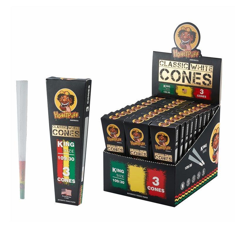 HoneyPuff | Pre-Rolled Single WhiteCones –  30 Packs/Display [P1173-03] Main image