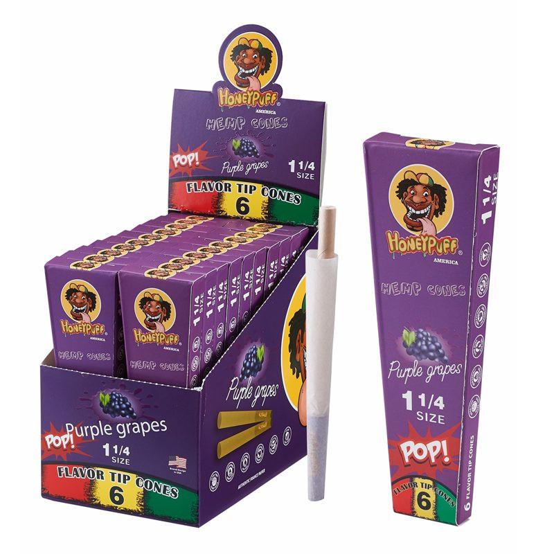HoneyPuff | Pre-Rolled Flavored Cones – 1 1/4 Size (20 Packs/Display) [P1174] Main image