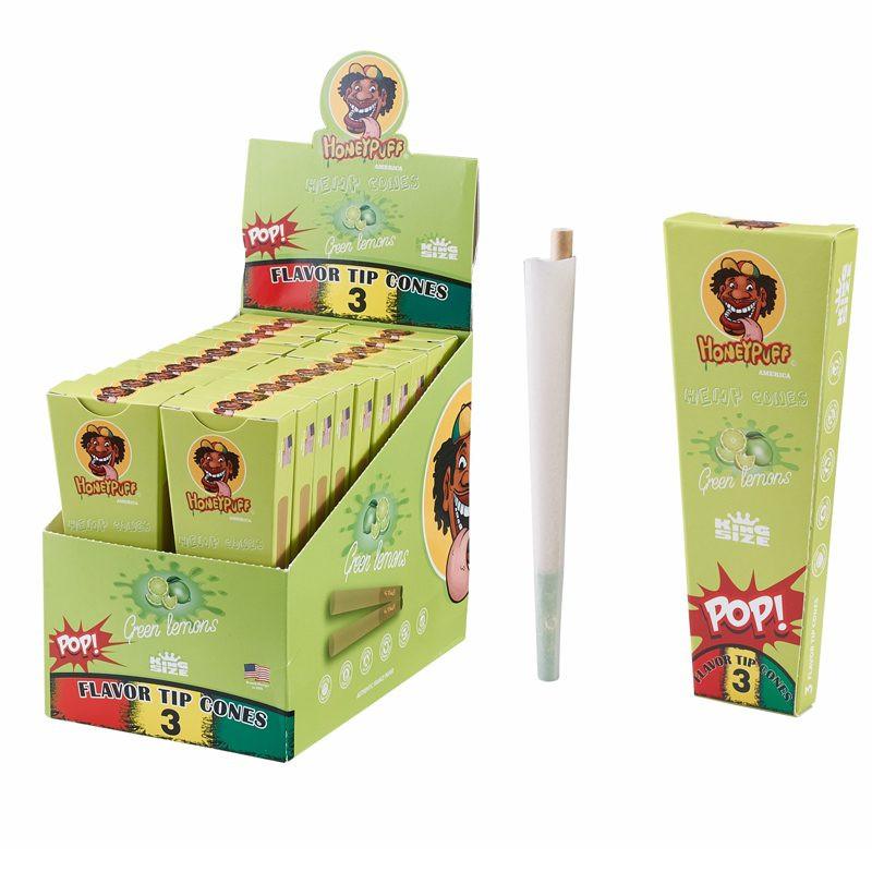 HoneyPuff | Pre-Rolled Flavored Cones – King Size (20 Packs/Display) [P1175]