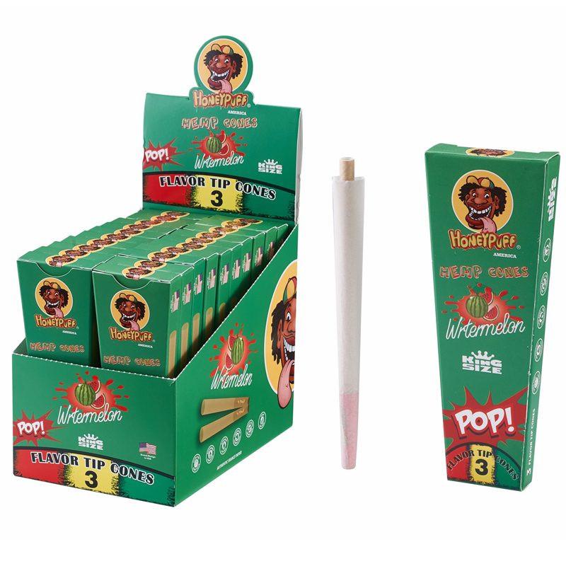 HoneyPuff | Pre-Rolled Flavored Cones – King Size (20 Packs/Display) [P1175]