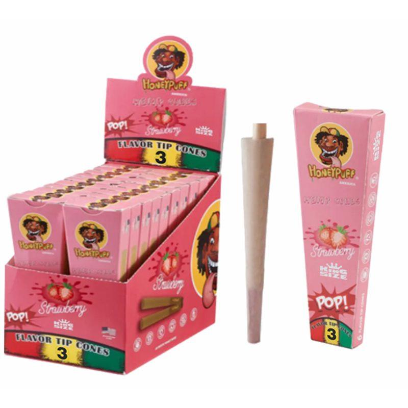HoneyPuff | Pre-Rolled Flavored Cones – King Size (20 Packs/Display) [P1175]