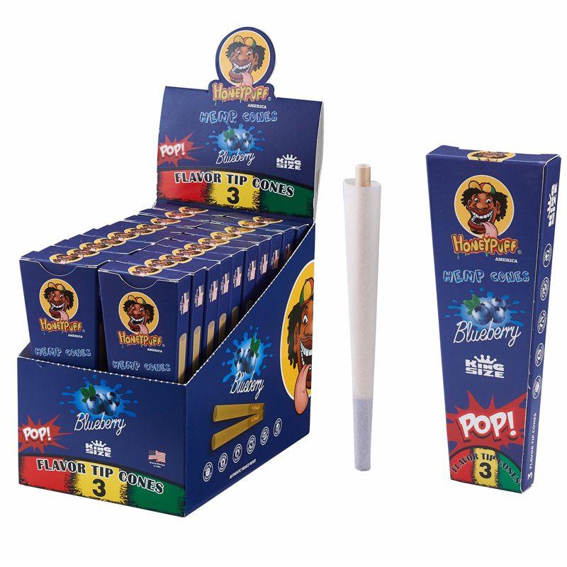 HoneyPuff | Pre-Rolled Flavored Cones – King Size (20 Packs/Display) [P1175]