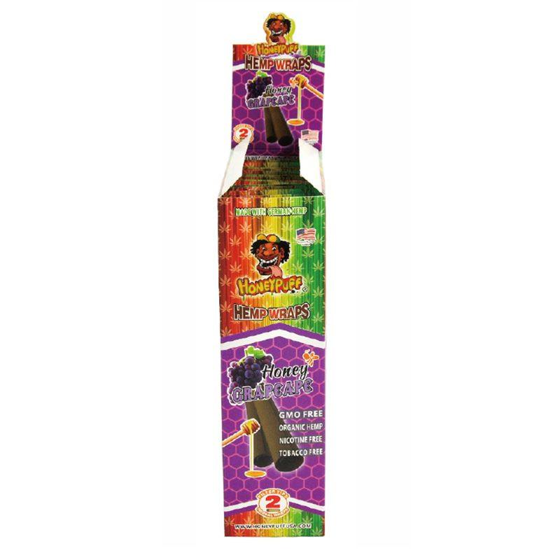 Honey Puff | Flavored Hemp Wrap-12 packs/display  [P809x]