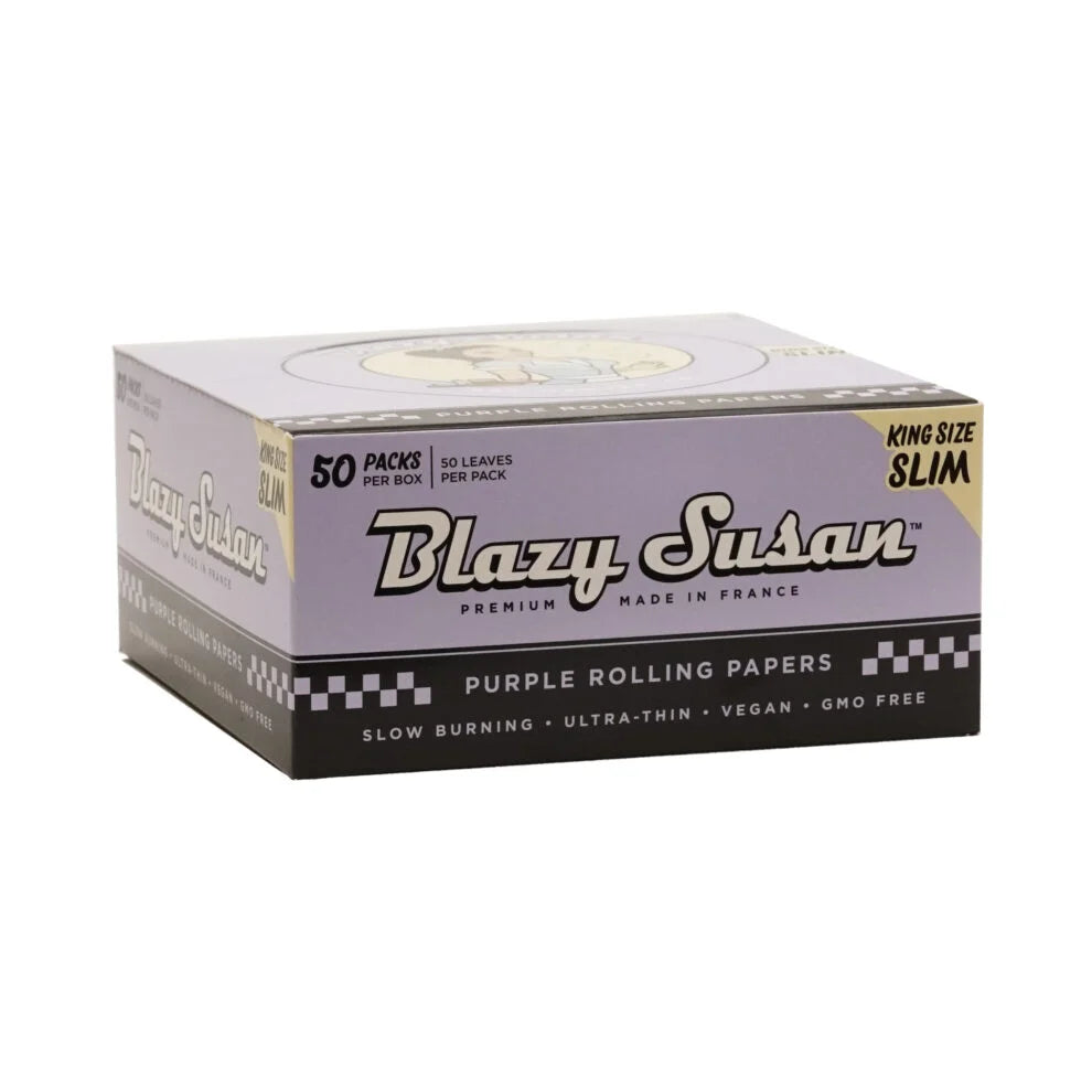 Blazy Susan | King Size Rolling Purple paper box of 50 Secondary image