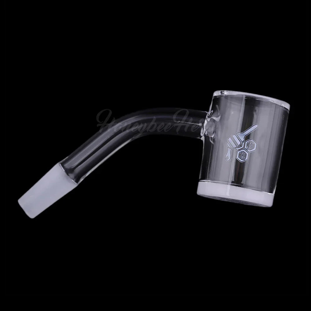 Honeybee Herb - HONEY & MILK BEVEL QUARTZ BANGER - 45° DEGREE | YL Main image