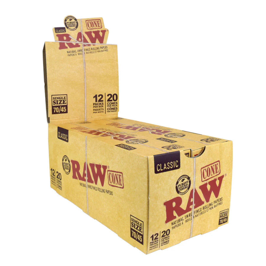RAW Classic pre-rolled cones single size 70/45 Main image
