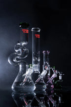 Red Eye Glass® | 16" 7mm Thick Loop-D-Loop Water Pipe [REG184]