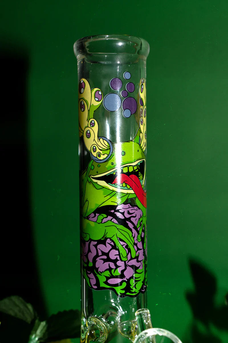 Red Eye Glass® | 12" Brain Frog Beaker (REG201)