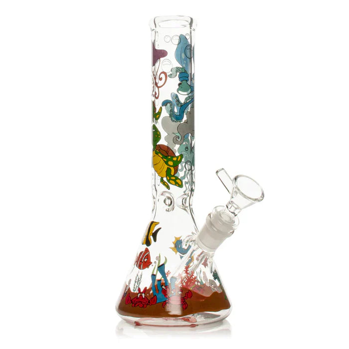 Red Eye Glass® | 10" Reefer Madness Beaker (REG209) Main image
