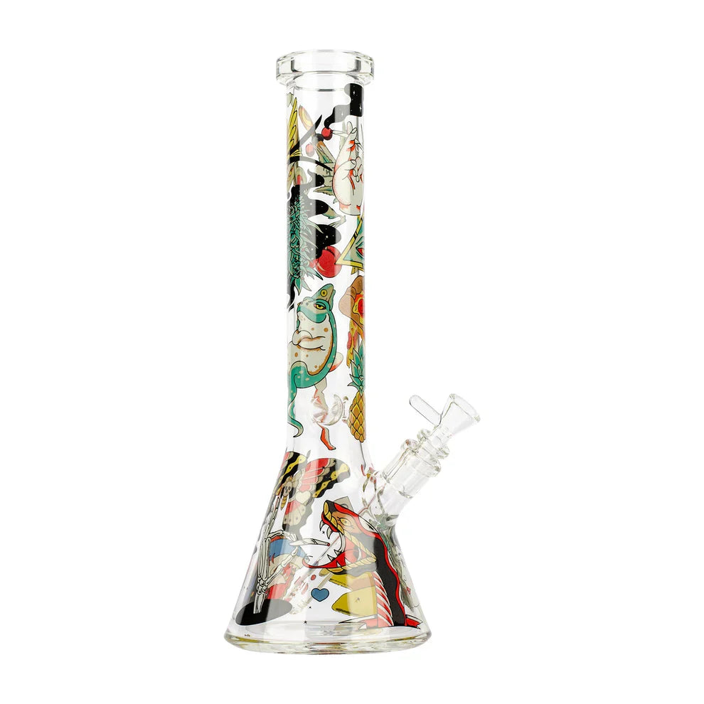 Red Eye Glass® | 15" Full Wrap Tattoo Beaker Tube (9994C)