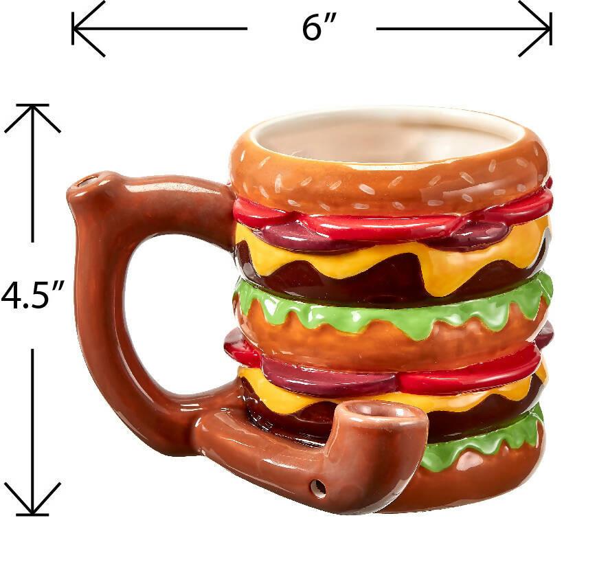 Cheeseburger pipe mug from gifts by Fashioncraft® Secondary image