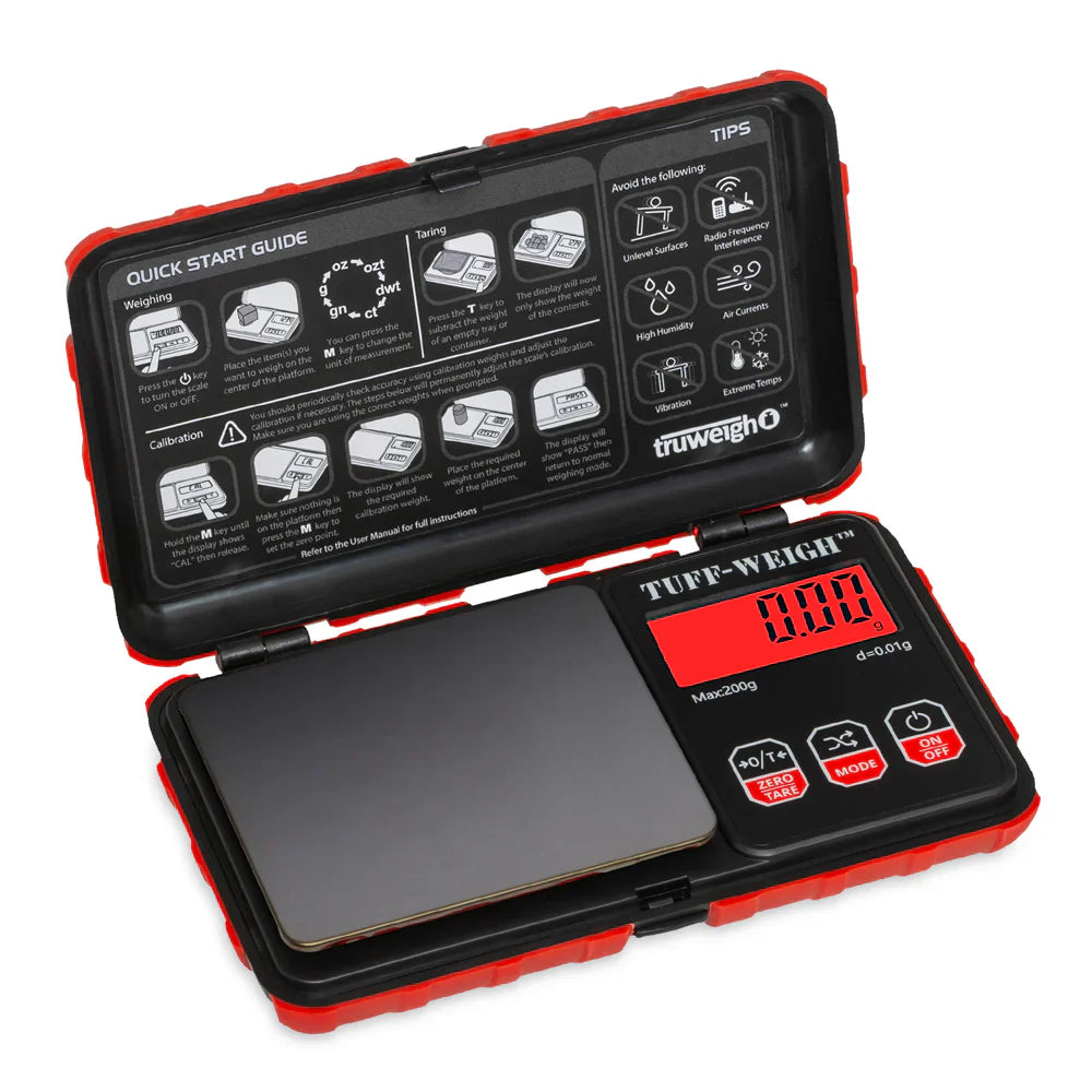 Truweigh | Tuff-Weigh Digital Mini Scale - 200g x 0.01g Main image