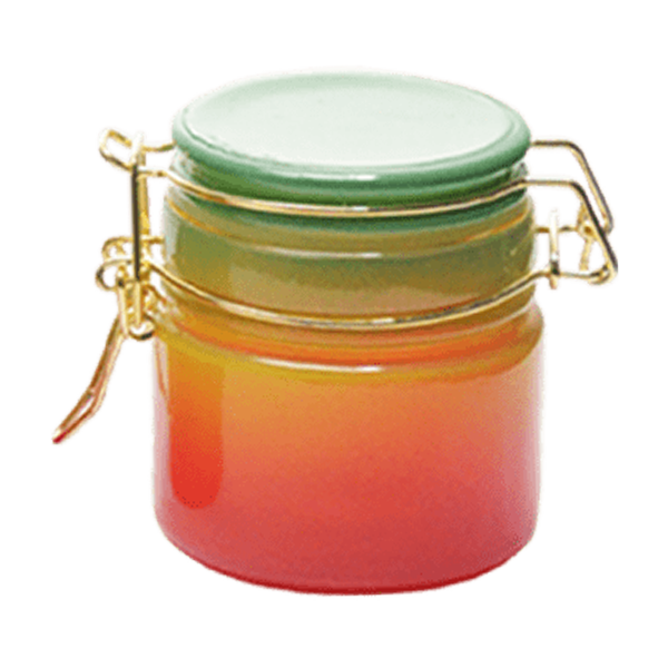 Rainbow Color Glass Storage Jar-Multiple Sizes Available [SMKZ-140] Secondary image
