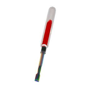 6″ Cute Candy Dabber Tool Poker – Glass & Metal Design [SMKZ153]