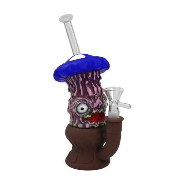 8″ Enameled Mushroom Bong [SMKZ165]