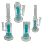 16" Assorted Center Piece Glass Waterpipe – 14mm Bowl