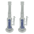 16" Assorted Center Piece Glass Waterpipe – 14mm Bowl