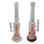 16" Assorted Center Piece Glass Waterpipe – 14mm Bowl